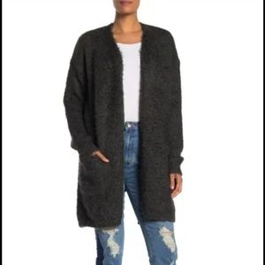 ❤ NWT Rachel Roy Amara Fuzzy Oversized Cardigan